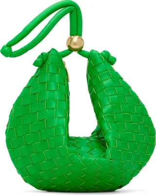 Bottega Veneta Green Turn Pouch