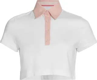 Kit Cropped Polo Shirt