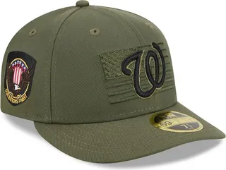 Men's New Era Green Washington Nationals 2023 Armed Forces Day Low Profile 59FIFTY Fitted Hat