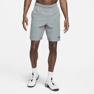 Nike Men's Dri-FIT 9" Woven Training Shorts in Grey