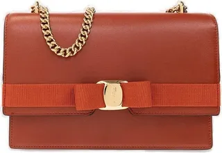 Salvatore Ferragamo Chain-Linked Shoulder Bag
