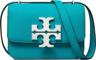 Small Eleanor Pebble Leather Convertible Shoulder Bag
