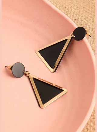 Gold Plated Party Designer Drop Earring For Women