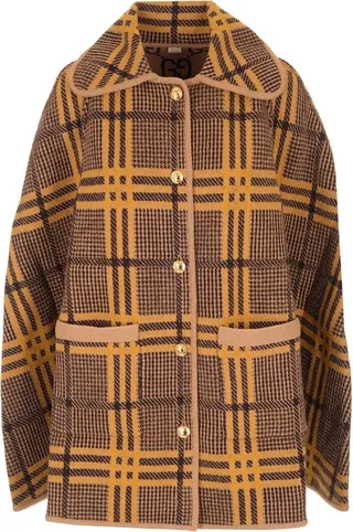 Gucci Reversible Knitted Cape