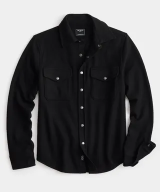 Military Shirt in Black