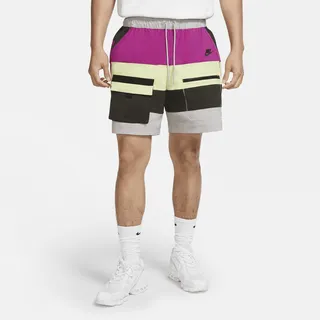 Men's Nike Sportswear Woven Shorts in Grey
