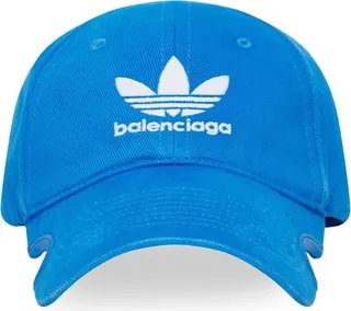 X Adidas Logo-Embroidered Cut-Out Cap