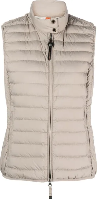 Logo-Patch High-Neck Gilet