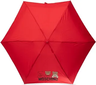 Moschino Teddy Bear Printed Compact Umbrella