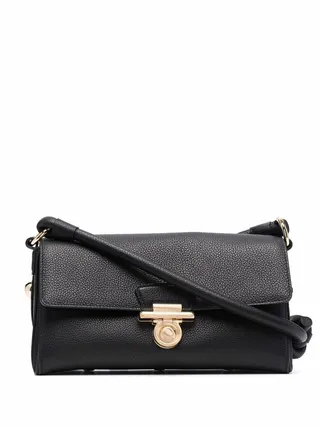 Pebbled-Texture Tote Bag