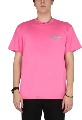 T-shirt With Graffiti Logo Embroidery