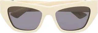 Chunky Cat-Eye Frame Sunglasses