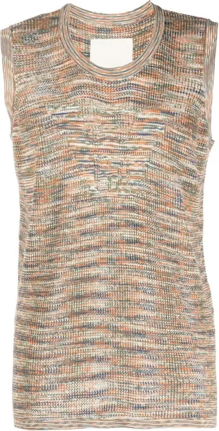 Knitted Sleeveless Top