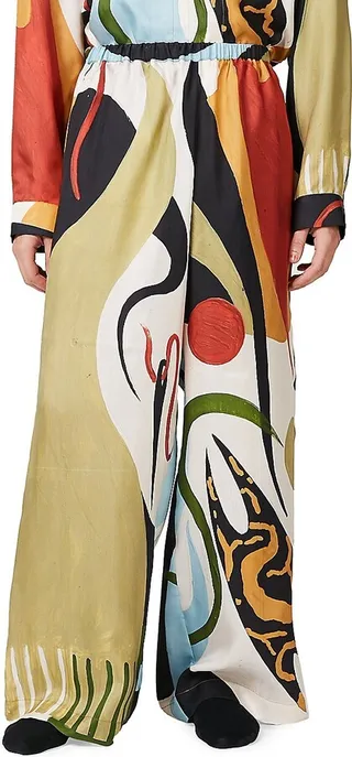 Tools Print Pajama Trousers