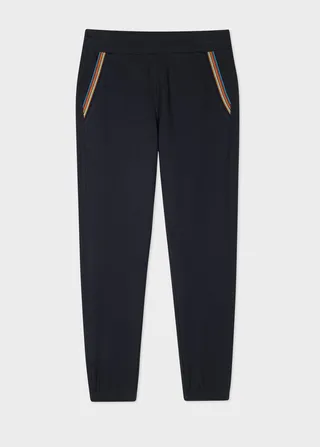 Dark Navy 'Signature Stripe' Sweatpants