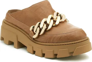 Boxer Chain Platform Clog