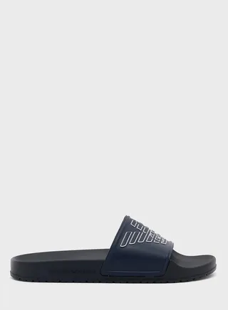 Embossed Logo Slides