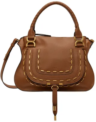 Chloé Tan Marcie Shoulder Bag
