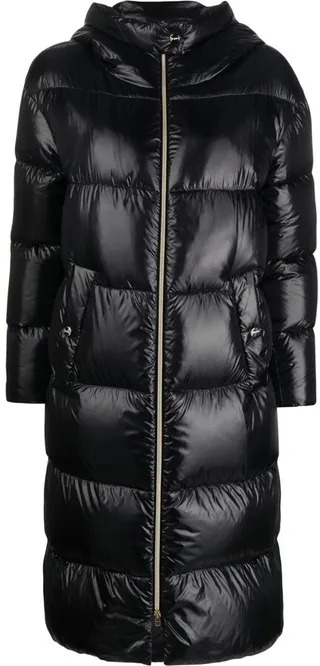 Quilted Padded Zipped Coat