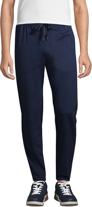 Lands' End Men's Slim Fit Flex Performance Jogger - Large - Radiant Navy
