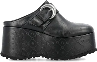 Monogram Leather Clogs