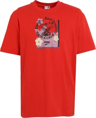 Downtown Graphic Tee T-shirt Red
