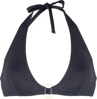 Aube halterneck bikini top