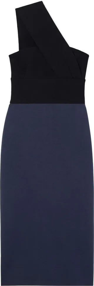Milano knit midi dress