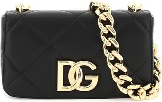 Dolce & Gabbana Quilted 3.5 Shoulder Bag