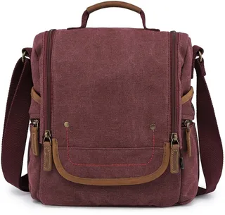 Tsd Brand Atona Traveler Canvas Crossbody Bag