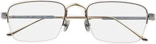 Cartier Rectangle Semi Rimless Glasses