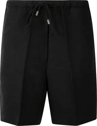 Totême Press Creased Drawstring Shorts