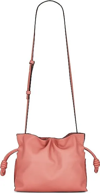 Loewe Flamenco Clutch Mini Bag in Mauve