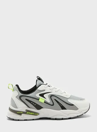 Textured Chunky Sneakers