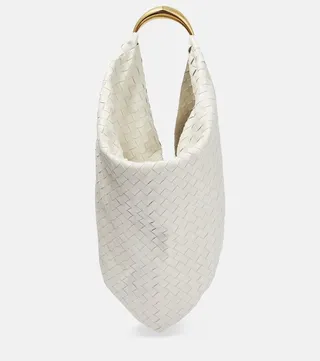 Foulard Intrecciato leather shoulder bag