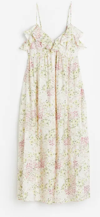 Sleeveless V-neck Dress