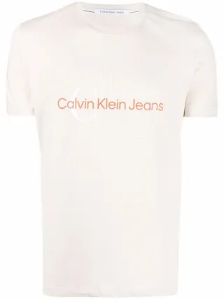 logo-print crewneck T-shirt