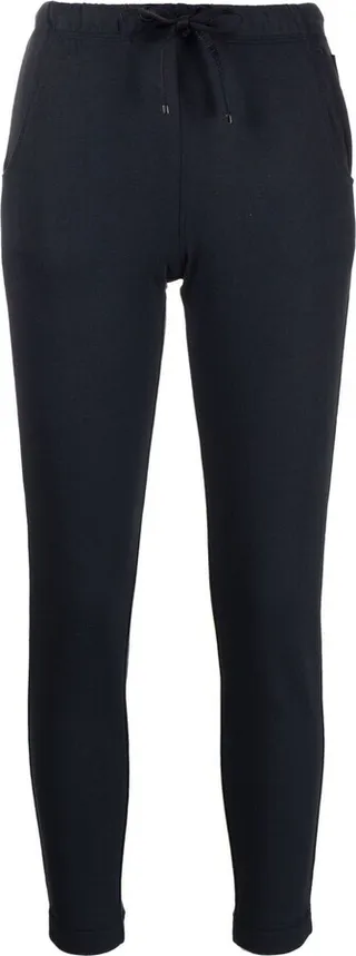 Drawstring-Fastening Waist Trosuers