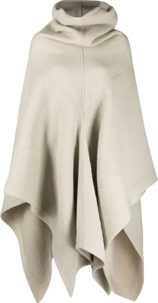 Funnel-Neck Mid-Length Cape