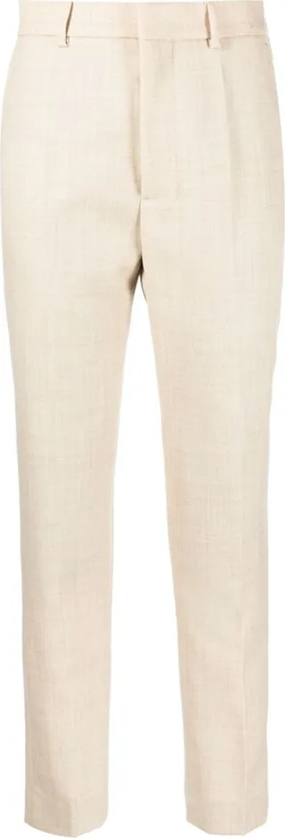Cropped Tailored Trousers