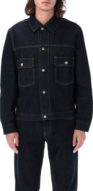 Indigo Rinse Denim Trucker