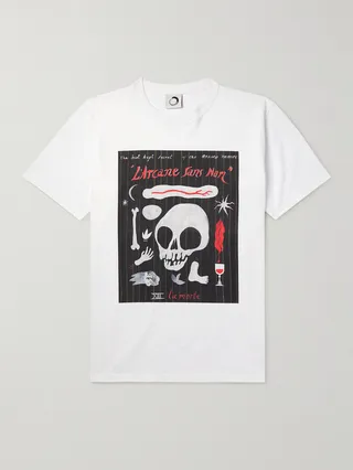 Printed Cotton-Jersey T-Shirt