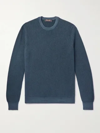 Ribbed Cashmere Sweater