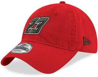 Men's New Era Scarlet Bubba Wallace 9TWENTY Enzyme Washed Adjustable Hat