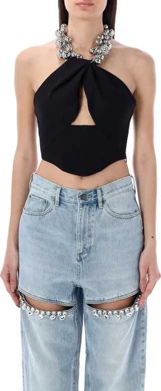 Grape Cluster Halter Top