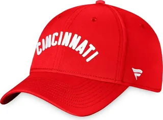 Men's Fanatics Branded Red Cincinnati Reds Cooperstown Core Flex Hat