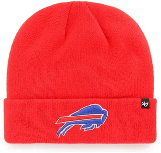 Men's Red Buffalo Bills Secondary Basic Cuffed Knit Hat