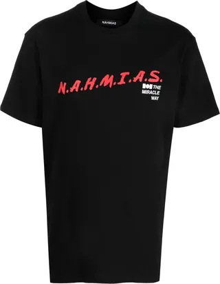 logo-print cotton T-shirt