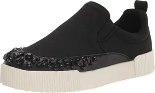 Karl Lagerfeld Paris Women's Carlyn Slip on Sneaker