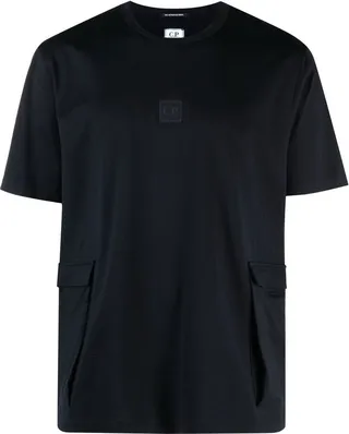cargo pocket cotton T-shirt